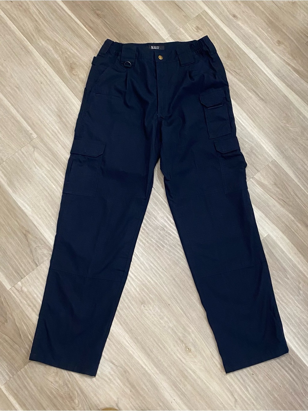 5.11 Tactical Series Pants Mens 32x32 Dark Navy Blue Ripstop Cargo Work Trousers